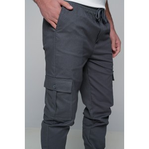 Life Style Butiken Ανδρικό Cargo παντελόνι LS11160 Ανθρακί