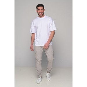 Life Style Butiken Ανδρικό Cargo παντελόνι LS10581 ΓΚΡΙ