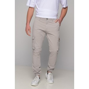 Life Style Butiken Ανδρικό Cargo παντελόνι LS10581 ΓΚΡΙ