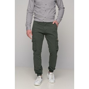 Life Style Butiken Ανδρικό Cargo παντελόνι LS10581 Χακί