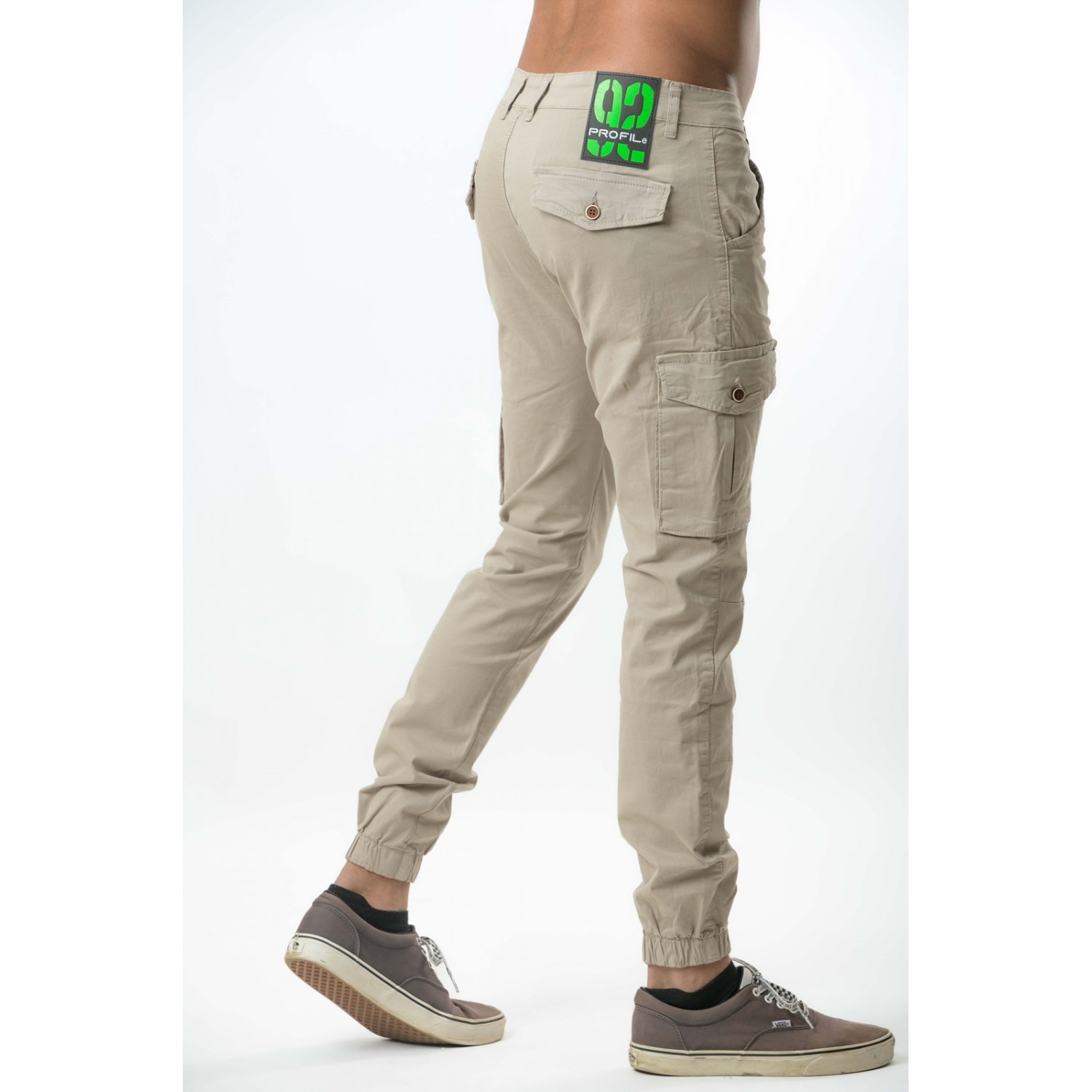 Life Style Butiken Ανδρικό Cargo παντελόνι LS1380 Πάγου