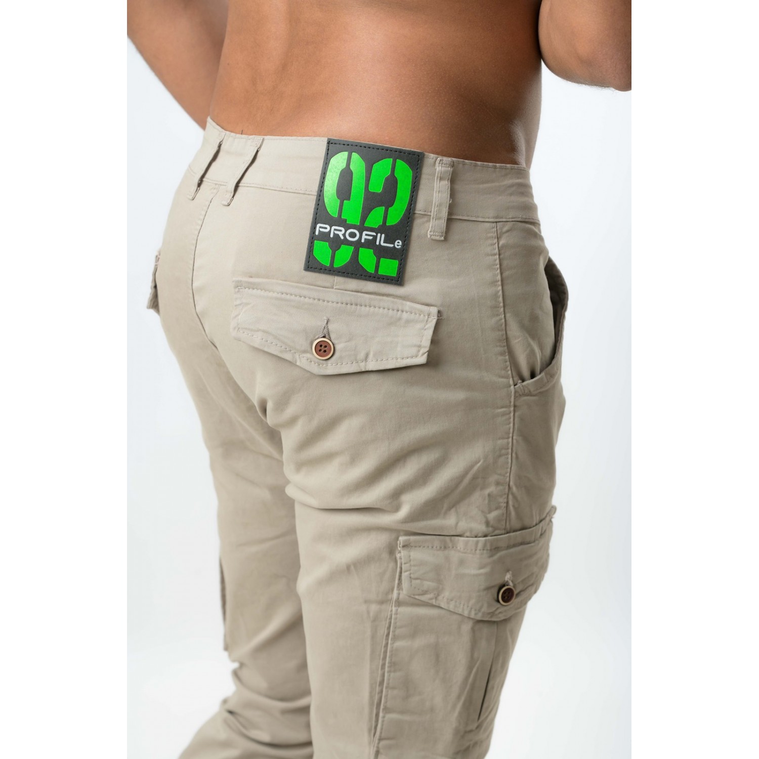 Life Style Butiken Ανδρικό Cargo παντελόνι LS1380 Πάγου