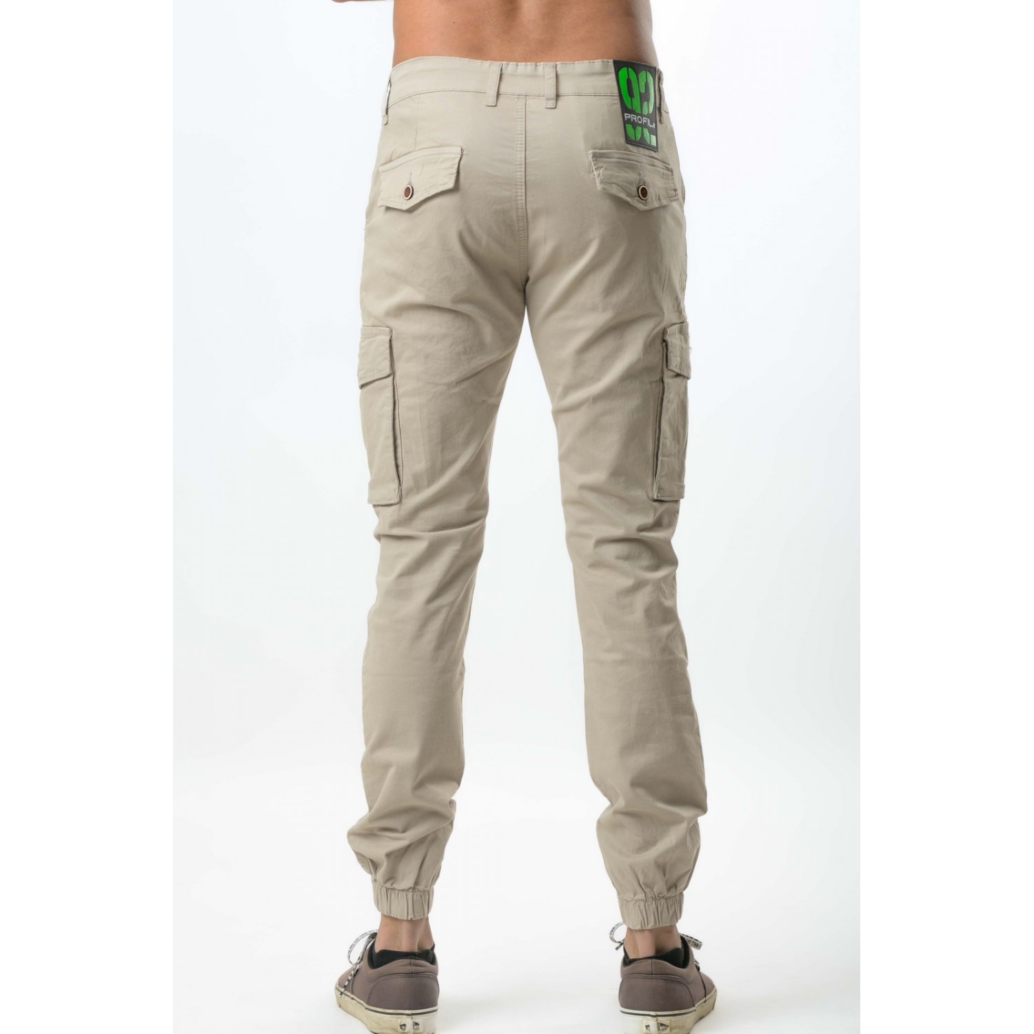 Life Style Butiken Ανδρικό Cargo παντελόνι LS1380 Πάγου