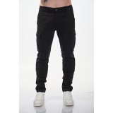 Life Style Butiken Ανδρικό Cargo παντελόνι LS1125.MW711.217.100 Black 1