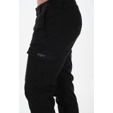 Life Style Butiken Ανδρικό Cargo παντελόνι LS1125.MW711.217.100 Black 3