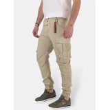Ανδρικό λεπτό cargo παντελόνι Back 2 Jeans N16 Μπεζ 2