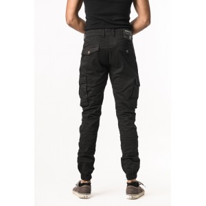 Life Style Butiken Ανδρικό Cargo παντελόνι LS1380 Black Κανονική Εφαρμογή