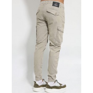 Aνδρικό παντελόνι cargo Tresor 6130 Μπεζ