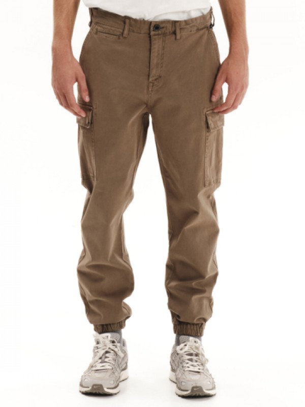 EMERSON ΑΝΔΡΙΚΟ ΠΑΝΤΕΛΟΝΙ CARGO CUFFED 252.EM42.09 D. BEIGE