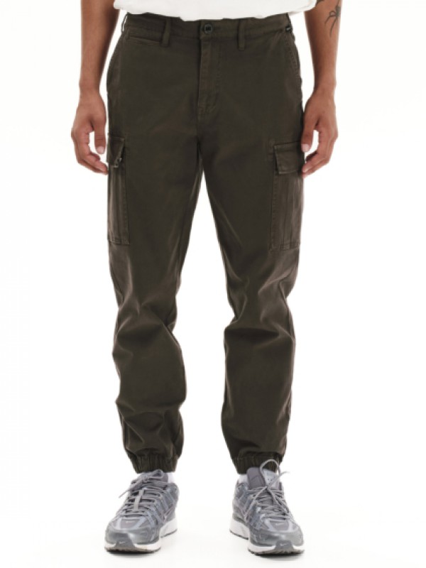 EMERSON ΑΝΔΡΙΚΟ ΠΑΝΤΕΛΟΝΙ CARGO CUFFED 252.EM42.09 D. OLIVE