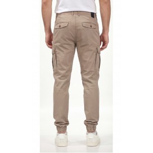 Life Style Butiken Ανδρικό Cargo παντελόνι χωρίς λάστιχο στον αστράγαλο LS1126.MW716.177.005 Μπεζ