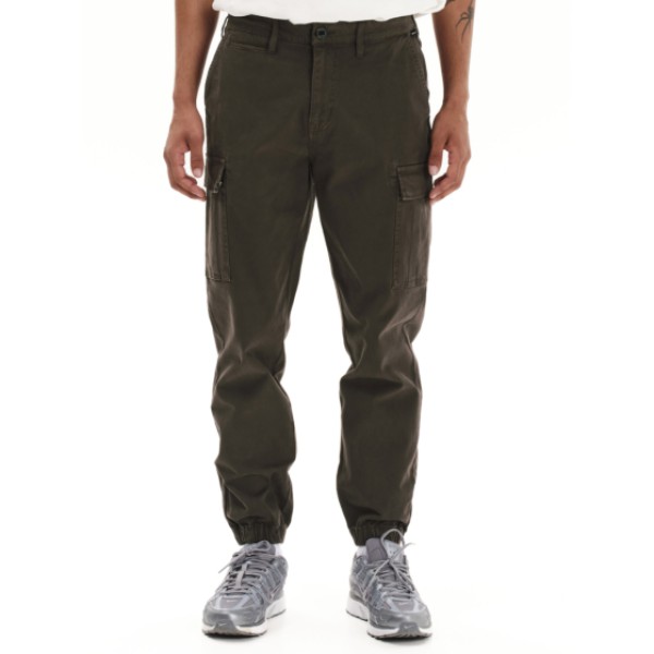 EMERSON ΑΝΔΡΙΚΟ ΠΑΝΤΕΛΟΝΙ CARGO CUFFED 252.EM42.09 D. OLIVE