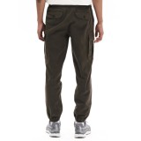 EMERSON ΑΝΔΡΙΚΟ ΠΑΝΤΕΛΟΝΙ CARGO CUFFED 252.EM42.09 D. OLIVE 3