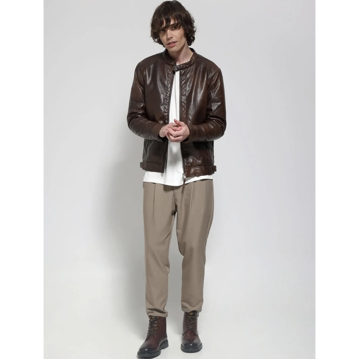 Life Style Butiken Ανδρικό Φορμοπαντέλονο LS14184 Μπεζ