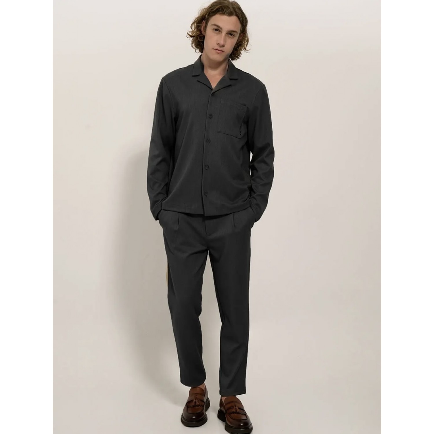 Life Style Bytiken Ανδρικό Φορμοπαντέλονο LS14186 Black 