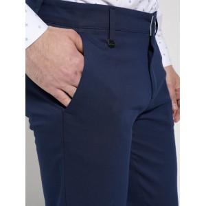 Life Style Butiken LS4483 Μπλε Ανδρικό Υφασμάτινο Παντελόνι Κανονική Εφαρμογή 