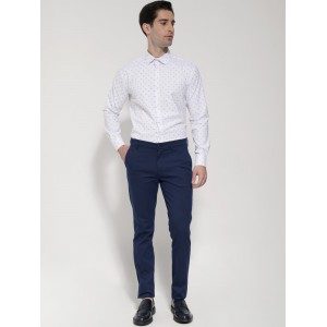 Life Style Butiken LS4483 Μπλε Ανδρικό Υφασμάτινο Παντελόνι Κανονική Εφαρμογή 