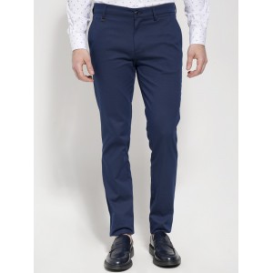 Life Style Butiken LS4483 Μπλε Ανδρικό Υφασμάτινο Παντελόνι Κανονική Εφαρμογή 