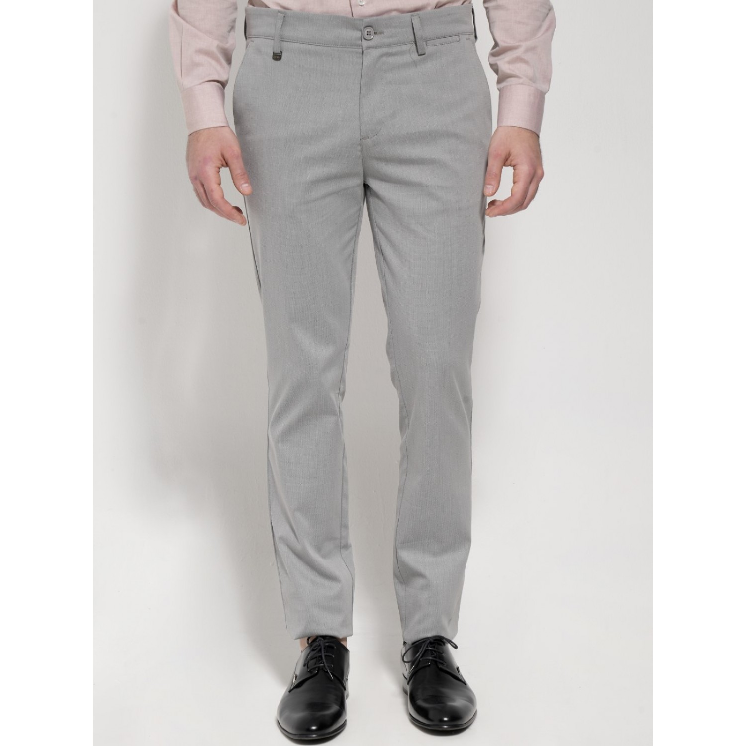 Life Style Butiken LS4483 Γκρι Ανδρικό Υφασμάτινο Παντελόνι Κανονική Εφαρμογή