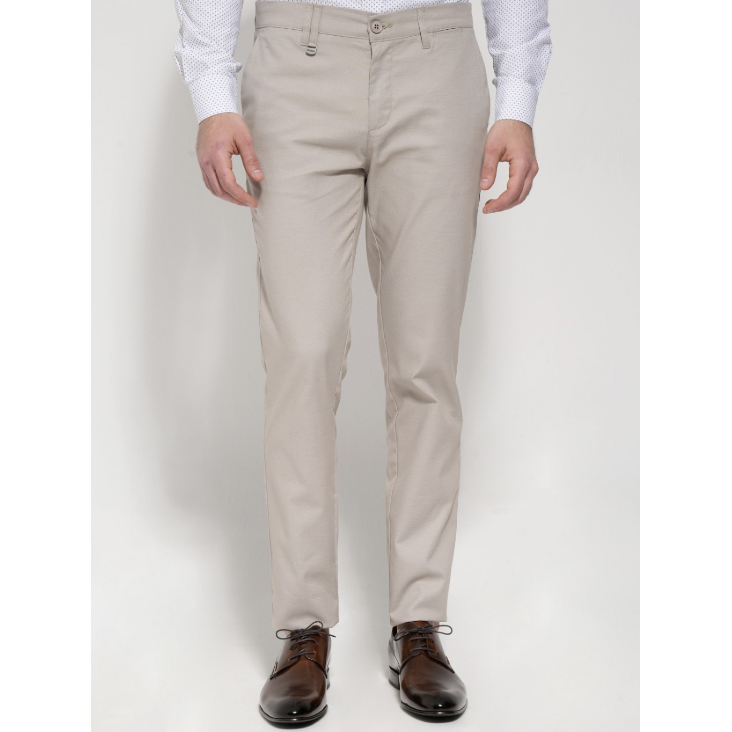 Life Style Butiken LS4487 Μπεζ Ανδρικό Υφασμάτινο Παντελόνι Κανονική Εφαρμογή