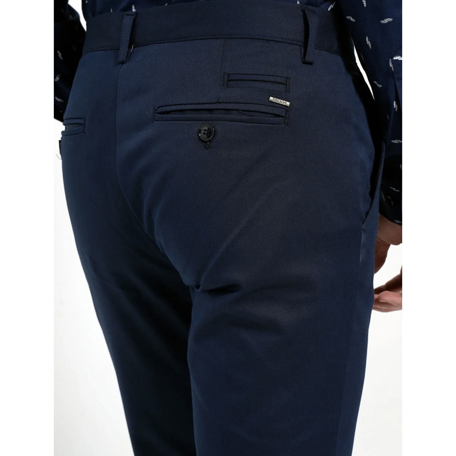 Life Style Butiken Ανδρικό Υφασμάτινο Παντελόνι LS14488 Navy