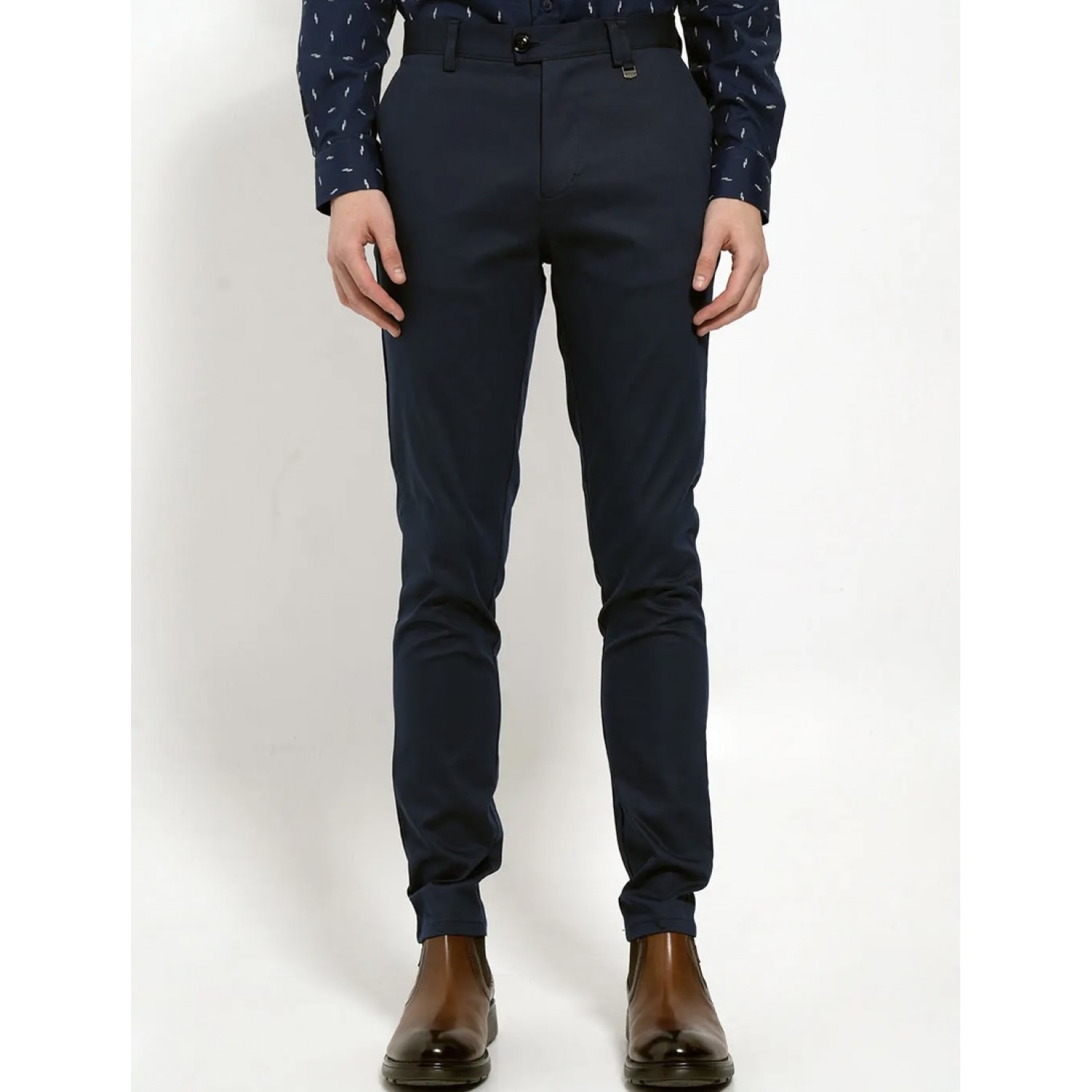 Life Style Butiken Ανδρικό Υφασμάτινο Παντελόνι LS14488 Navy