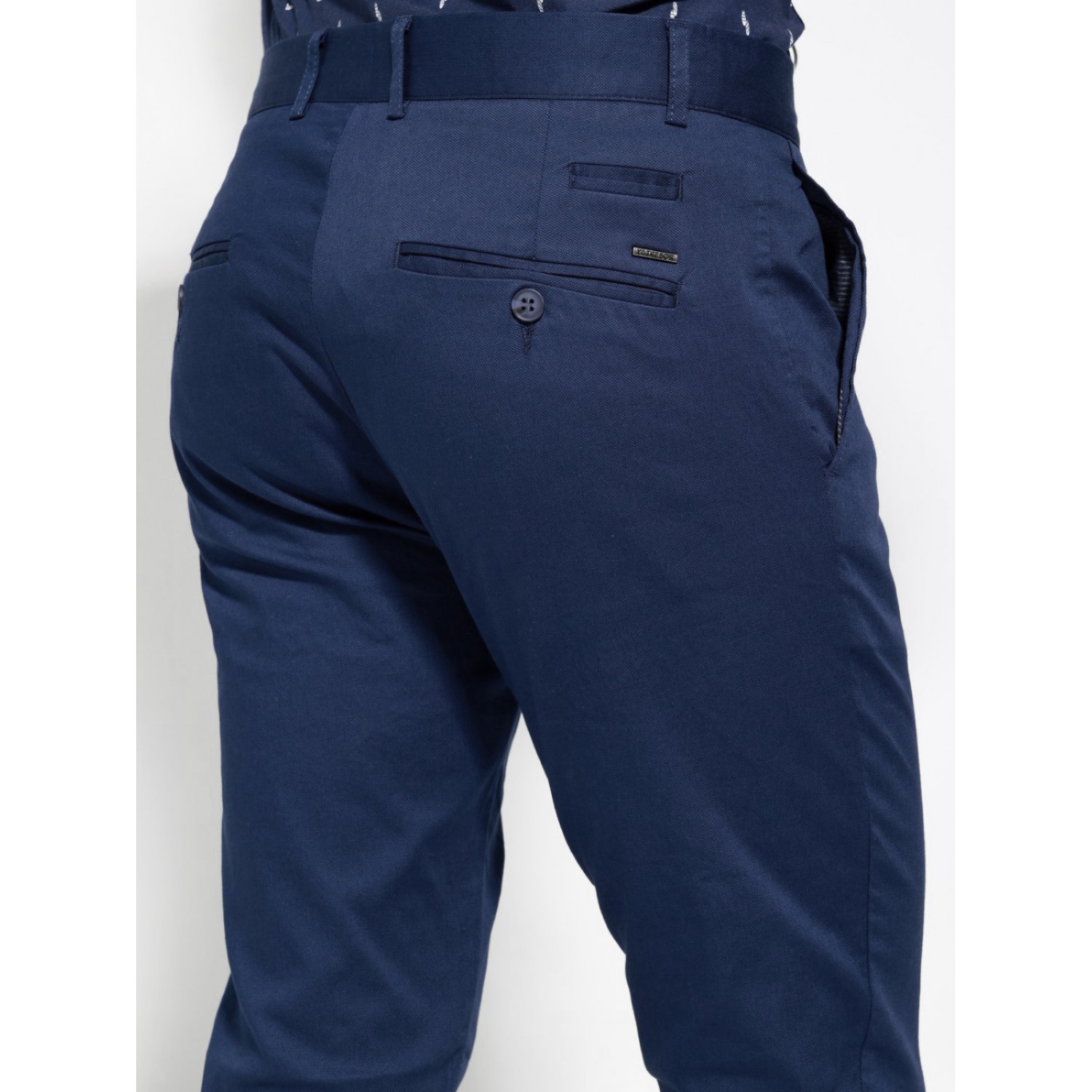 Life Style Butiken LS4590-2 Navy Ανδρικό Τσίνος Παντελόνι Κανονική Εφαρμογή