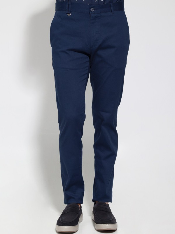 Life Style Butiken LS4590-2 Navy Ανδρικό Τσίνος Παντελόνι Κανονική Εφαρμογή