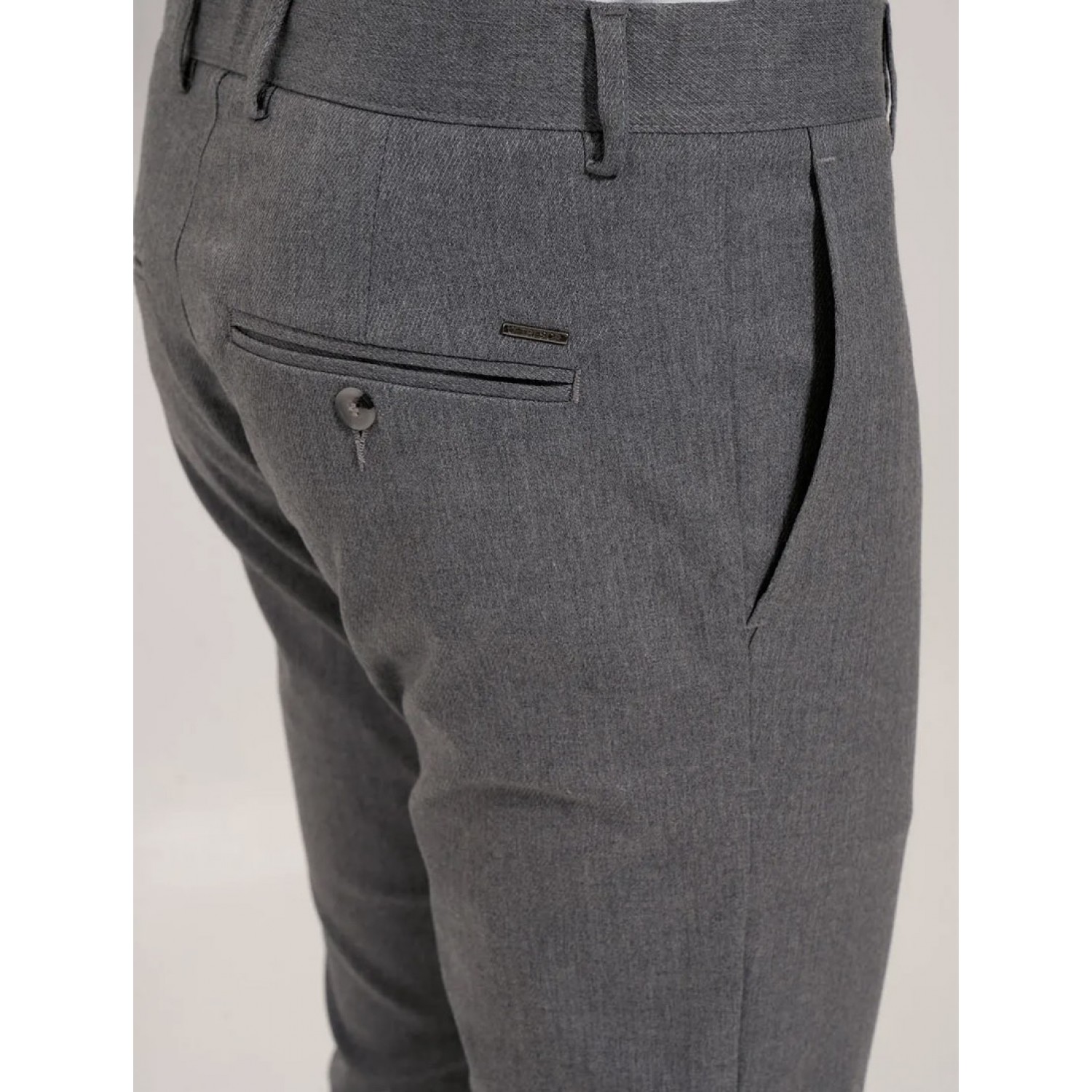 Life Style Butiken Ανδρικό Υφασμάτινο Παντελόνι LS14488 Γκρι