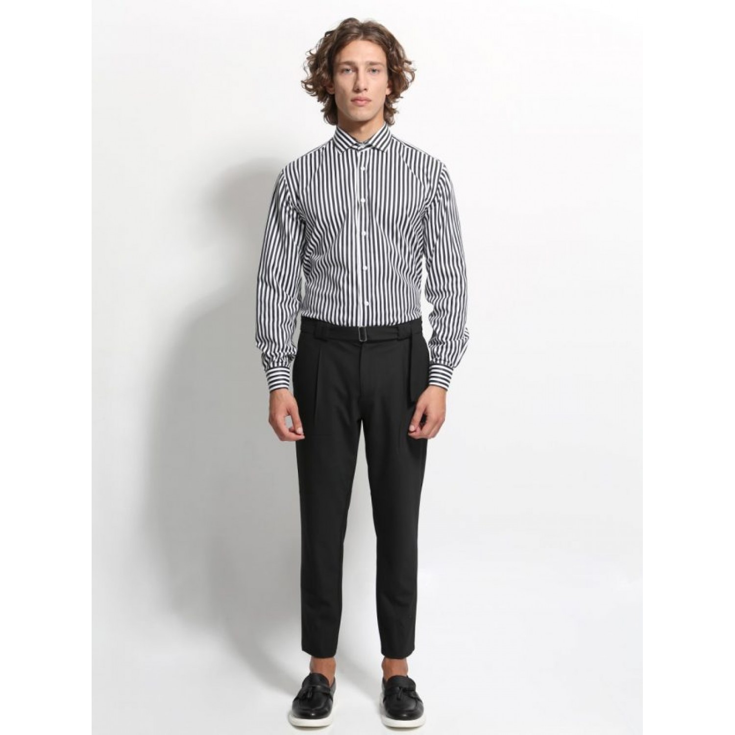 Ανδρικό παντελόνι Tresor 4613 Μαύρο