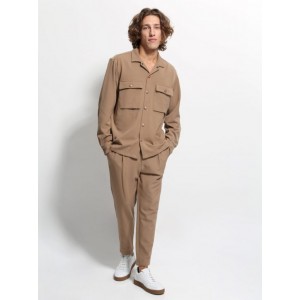 Ανδρικό παντελόνι Tresor 4152 Camel