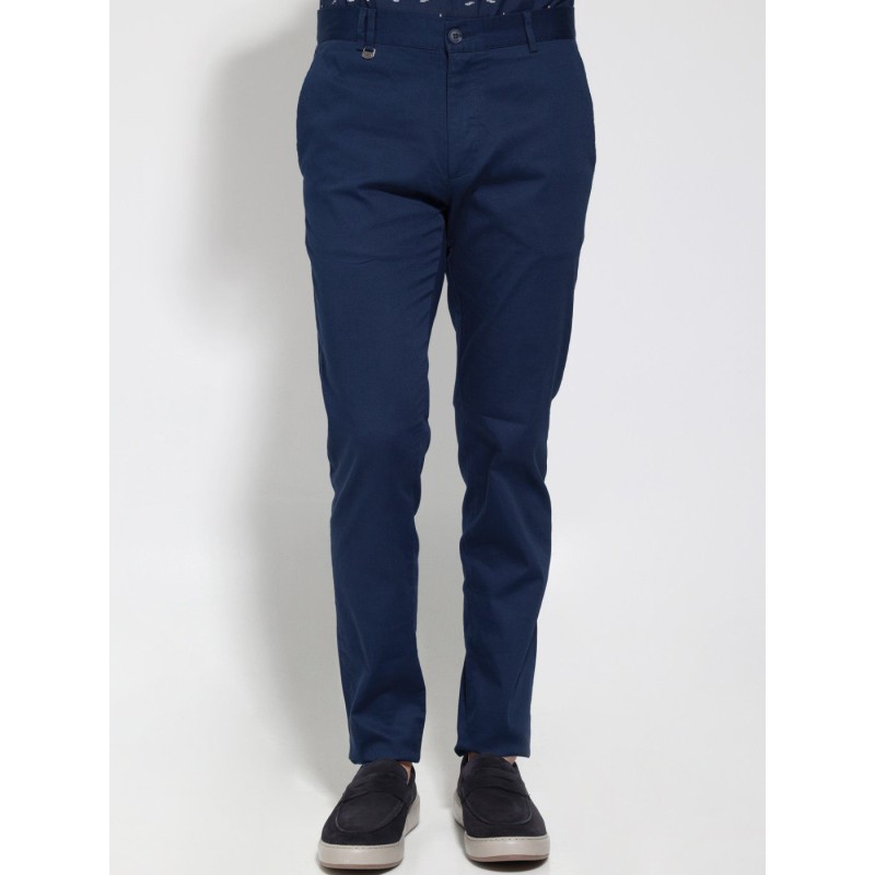 Life Style Butiken LS4590-2 Navy Ανδρικό Τσίνος Παντελόνι Κανονική Εφαρμογή Ανδρικά