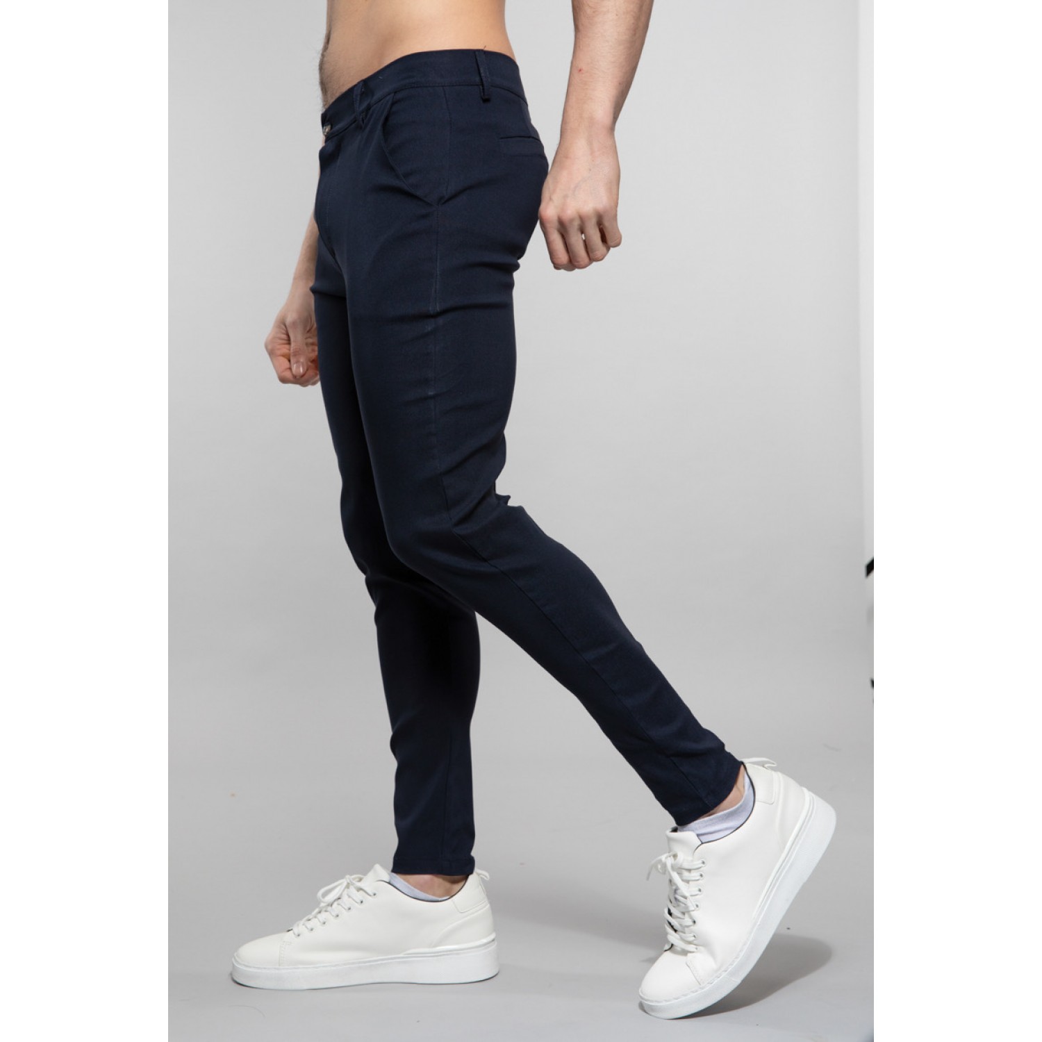 Life Style Butiken Ανδρικό Υφασμάτινο Παντελόνι LS11697 Navy