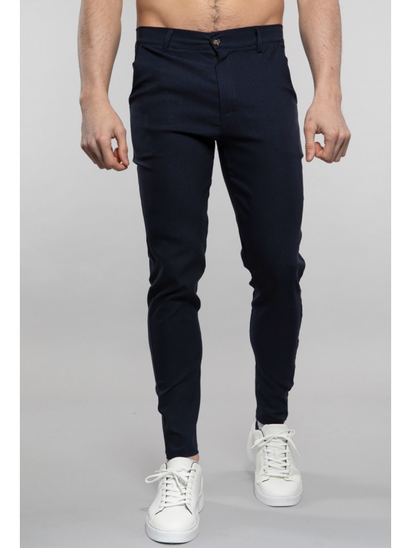 Life Style Butiken Ανδρικό Υφασμάτινο Παντελόνι LS11697 Navy