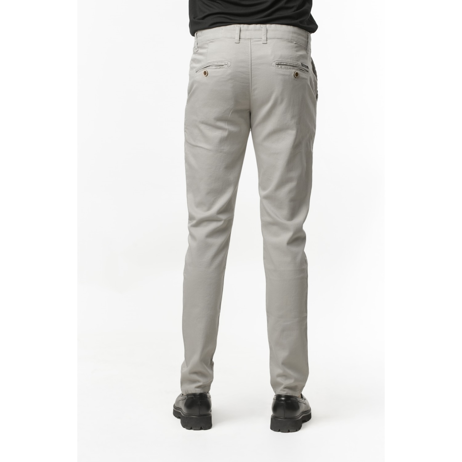 Life Style Butiken Ανδρικό Υφασμάτινο Παντελόνι Chinos LS1250 Γκρι