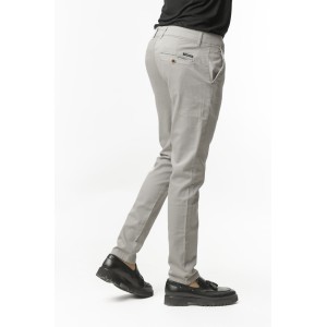 Life Style Butiken Ανδρικό Υφασμάτινο Παντελόνι Chinos LS1250 Γκρι