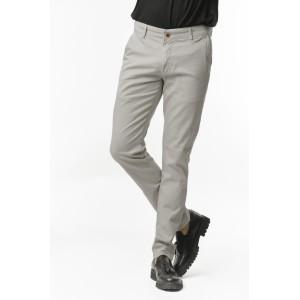 Life Style Butiken Ανδρικό Υφασμάτινο Παντελόνι Chinos LS1250 Γκρι