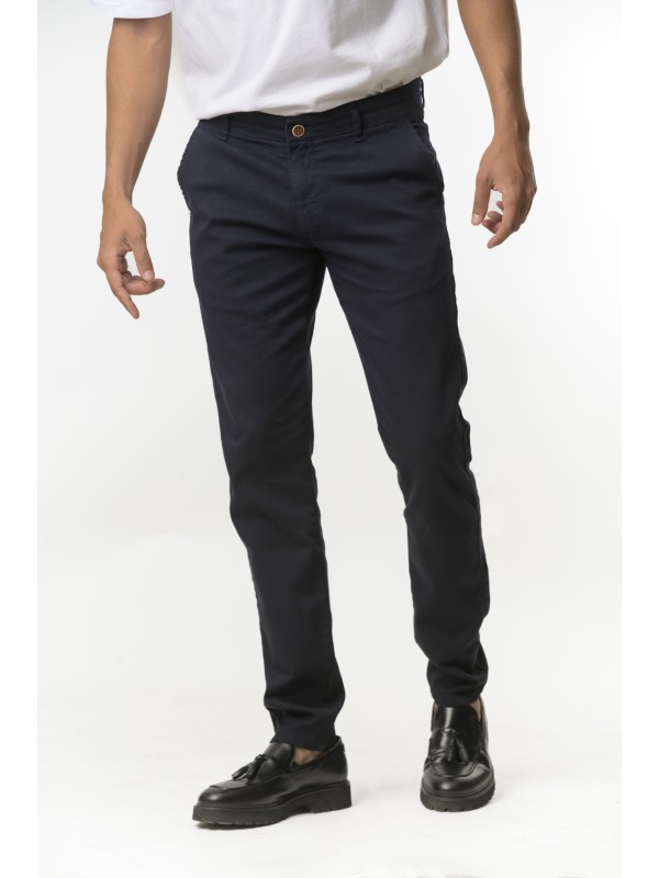 Life Style Butiken Ανδρικό Υφασμάτινο Παντελόνι Chinos LS1250 Navy 