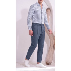 Life Style Butiken Ανδρικό Υφασμάτινο Chino Παντελόνι με πιέτες  LS1126708194004 RAF Ανδρικά