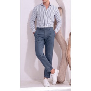 Life Style Butiken Ανδρικό Υφασμάτινο Chino Παντελόνι με πιέτες  LS1126708194004 RAF Ανδρικά