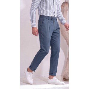 Life Style Butiken Ανδρικό Υφασμάτινο Chino Παντελόνι με πιέτες  LS1126708194004 RAF Ανδρικά