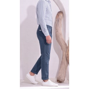 Life Style Butiken Ανδρικό Υφασμάτινο Chino Παντελόνι με πιέτες  LS1126708194004 RAF Ανδρικά