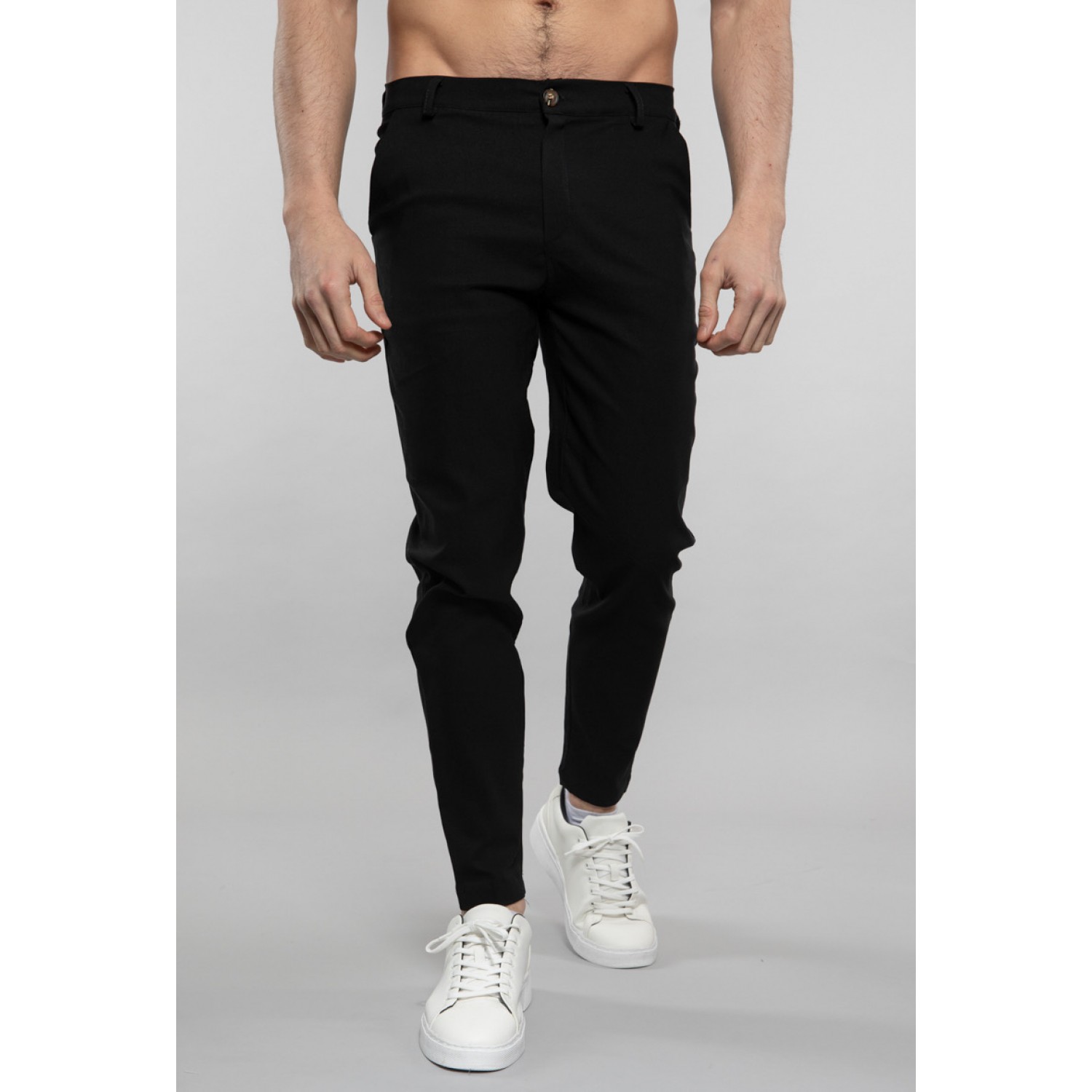 Life Style Butiken Ανδρικό Υφασμάτινο Παντελόνι LS11697 Black