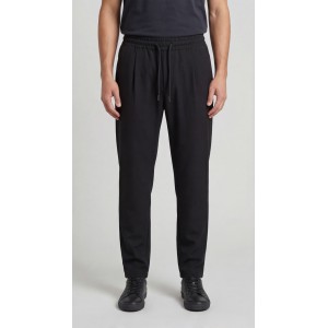 Life Style Butiken Ανδρικό Υφασμάτινο Παντελόνι με πιέτες LS1400 Black