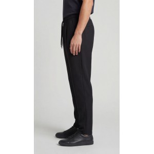 Life Style Butiken Ανδρικό Υφασμάτινο Παντελόνι με πιέτες LS1400 Black