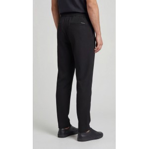 Life Style Butiken Ανδρικό Υφασμάτινο Παντελόνι με πιέτες LS1400 Black