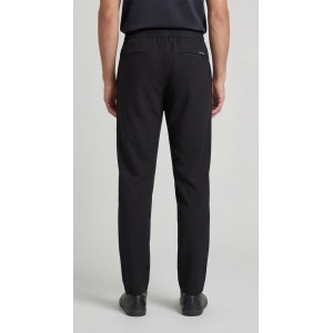 Life Style Butiken Ανδρικό Υφασμάτινο Παντελόνι με πιέτες LS1400 Black