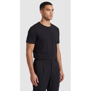 Life Style Butiken Ανδρικό Υφασμάτινο Παντελόνι με πιέτες LS1405 Black