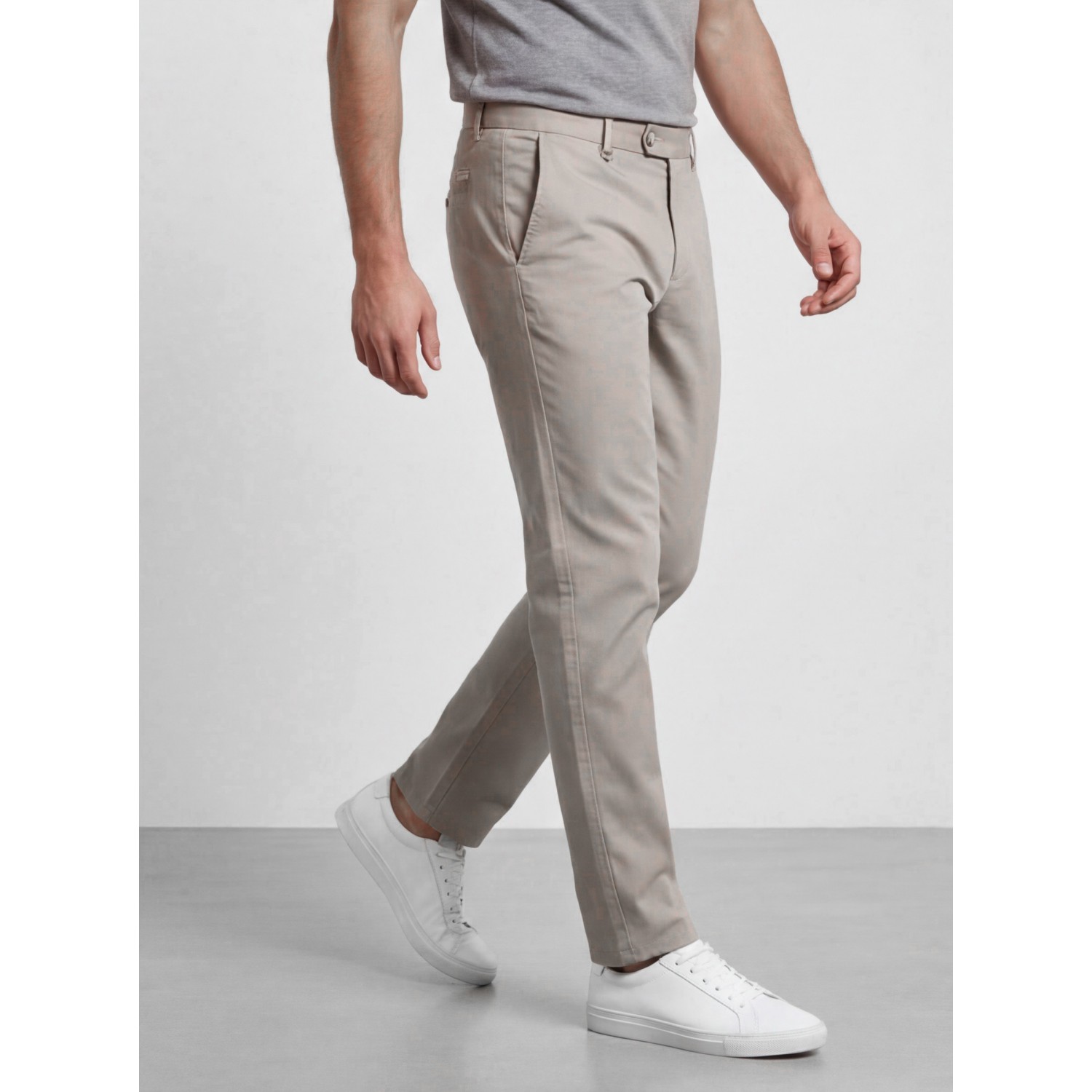 Life Style Butiken Ανδρικό Υφασμάτινο Παντελόνι LS14518 Άμμου