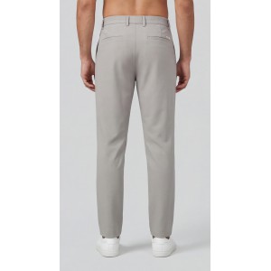 Life Style Butiken Ανδρικό Υφασμάτινο Παντελόνι με πιέτες LS14694-1 Γκρι